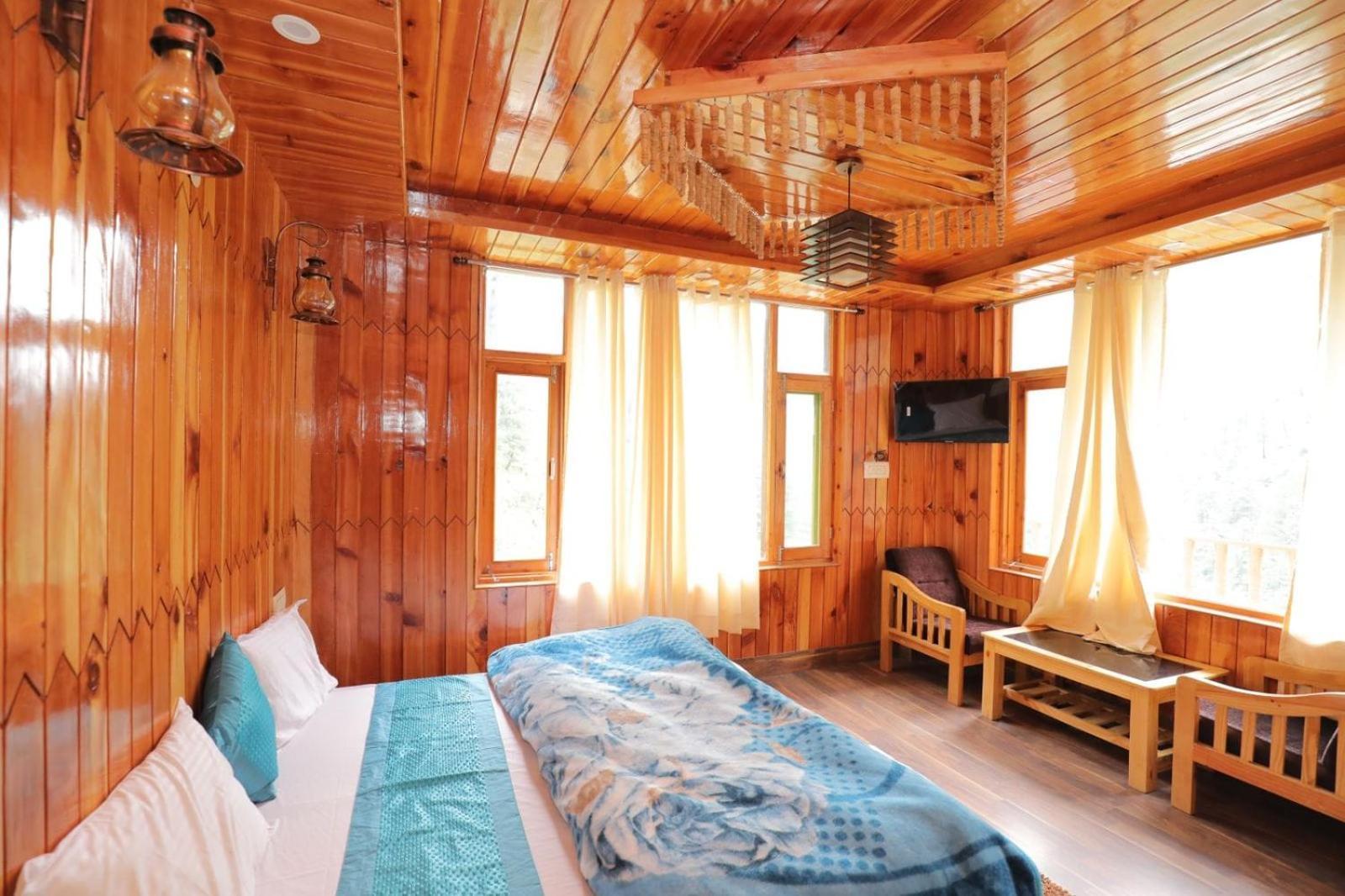 Shangri-La Rooms & Restaurant Kasol Bagian luar foto
