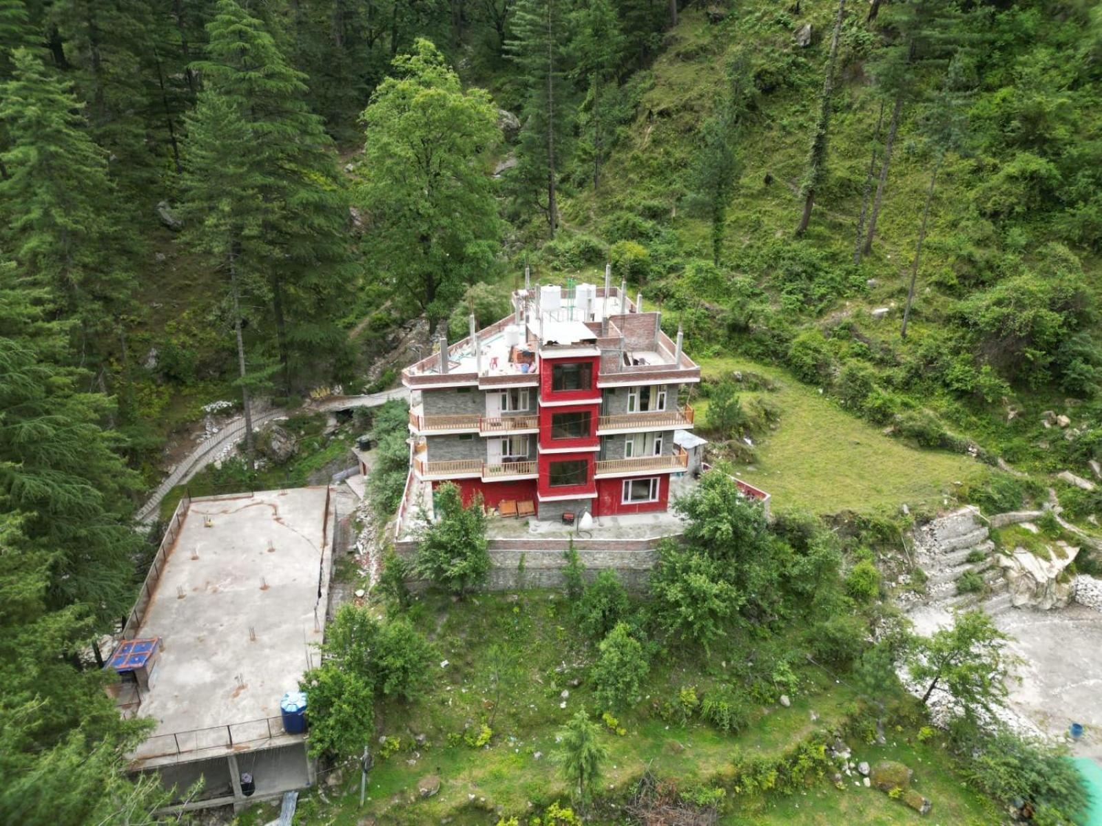 Shangri-La Rooms & Restaurant Kasol Bagian luar foto